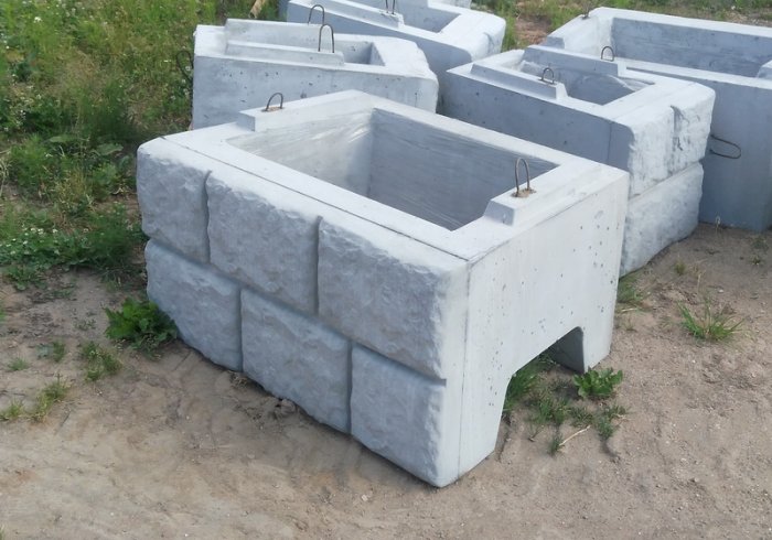 ВИДЕО. Технология производства бетонных блоков для подпорных стен 
