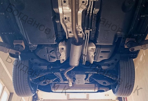 Композитная защита днища Nissan X-trail T33 Композитная защита днища Nissan X-trail T33