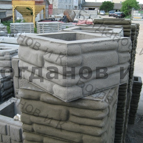 Блоки заборов из бетона