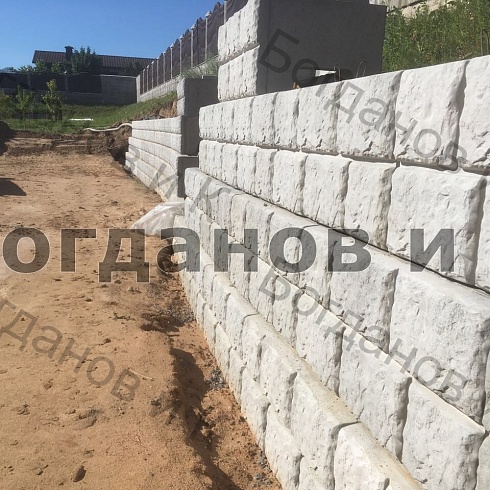 Подпорные стены из бетона